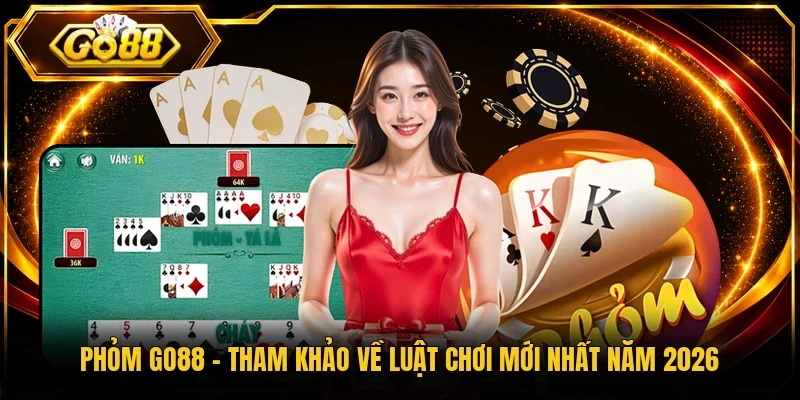 Phỏm Go88 – Tham Khảo Về Luật Chơi Mới Nhất Năm 2026