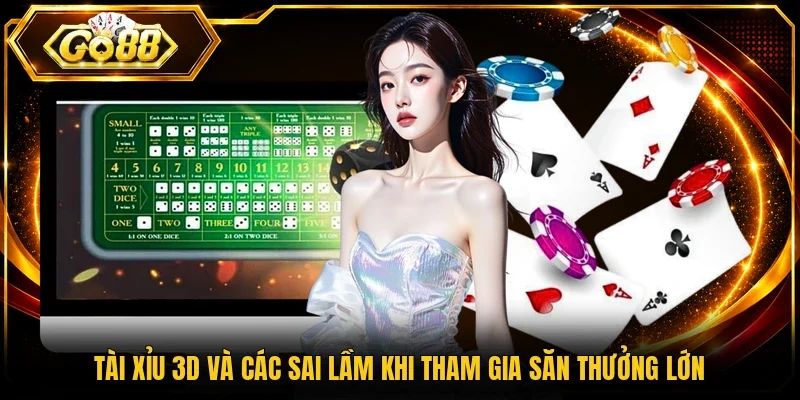 Tài Xỉu 3D Và Các Sai Lầm Khi Tham Gia Săn Thưởng Lớn